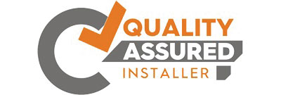 Quality assured installer logo